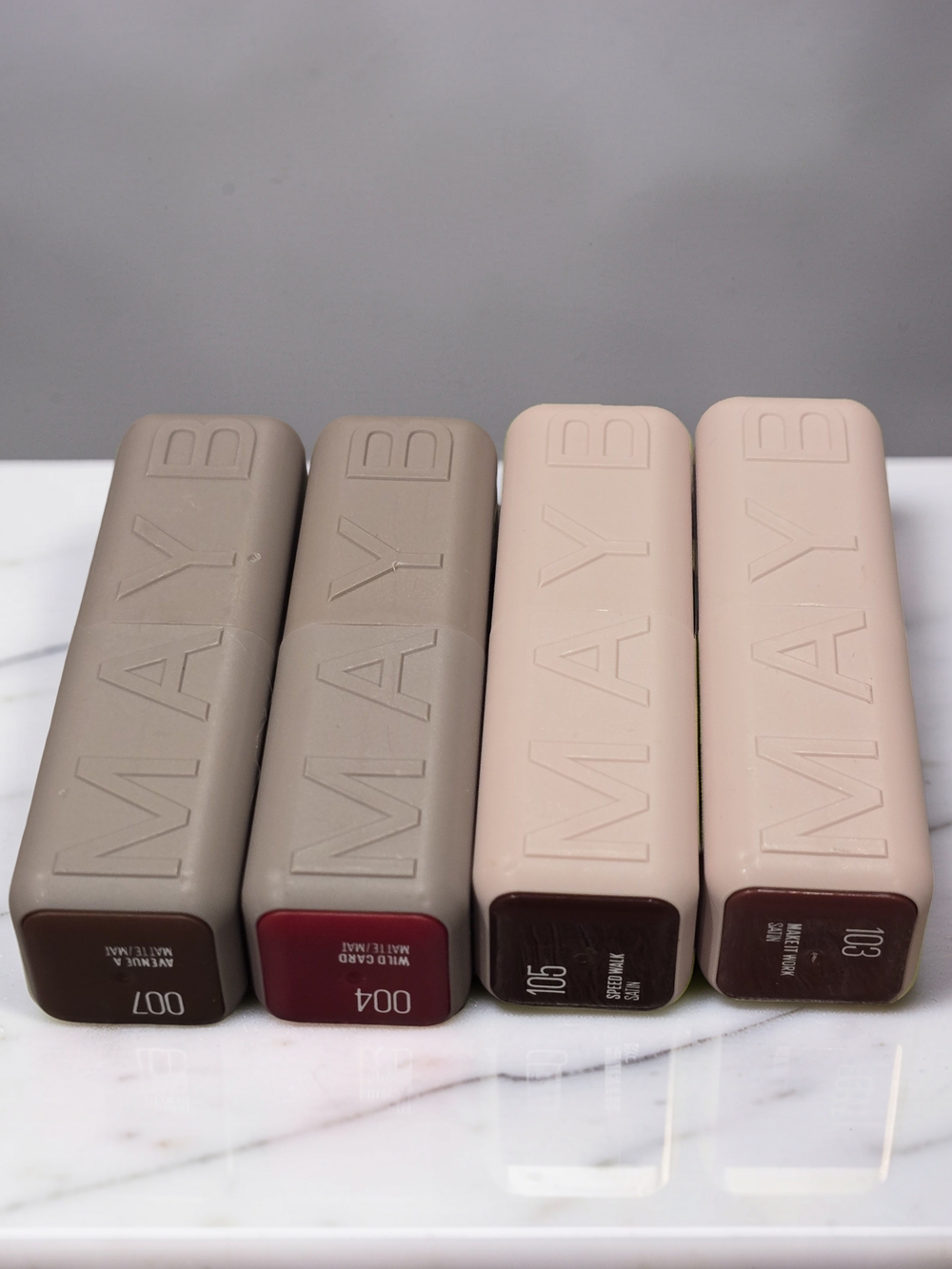 Maybelline New York Serum Lipstick Lot (4 Pack)